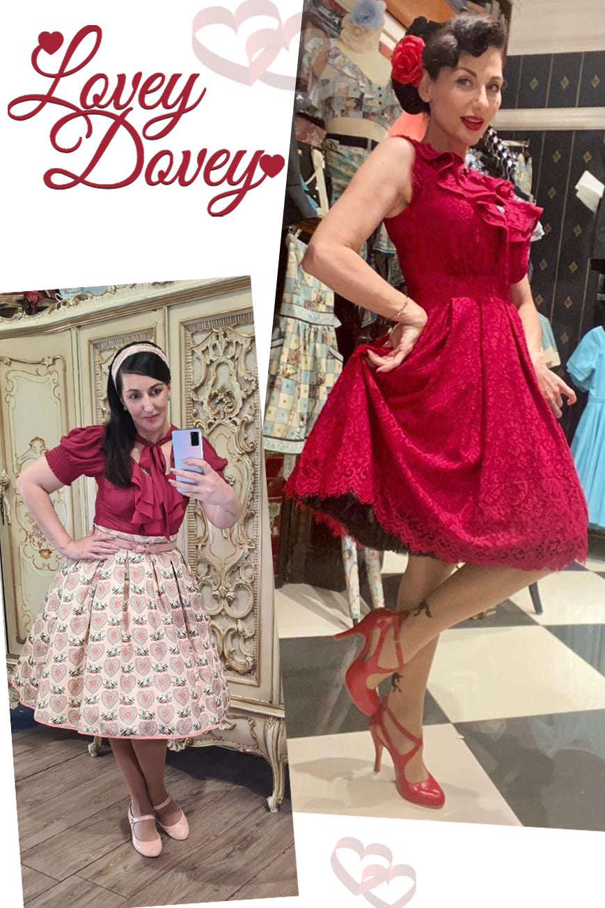 AFB LOVEY-DOVEY SKIPPER TEE (PINK)