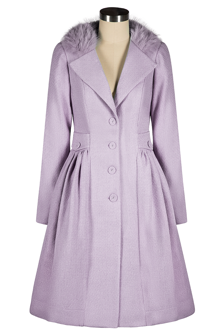 D'Amour Cuddle Me Coat (Purple)