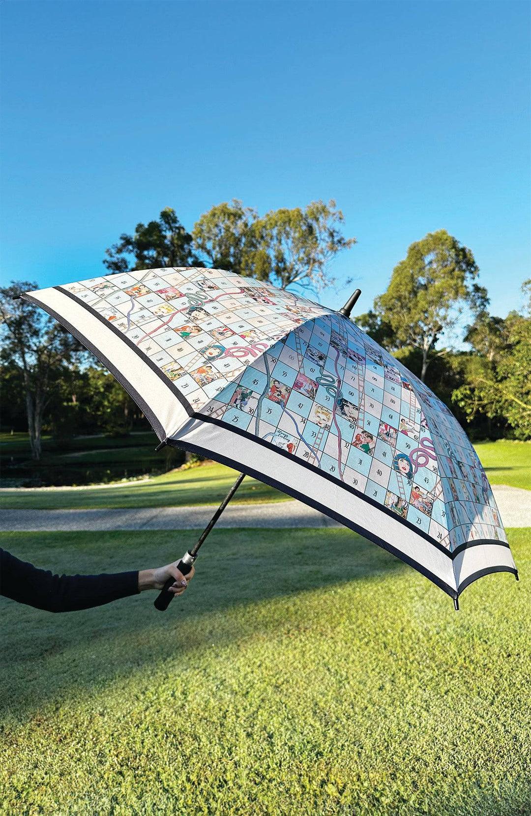 Snakes And Ladders Umbrella (Extra Large) - Kitten D'Amour