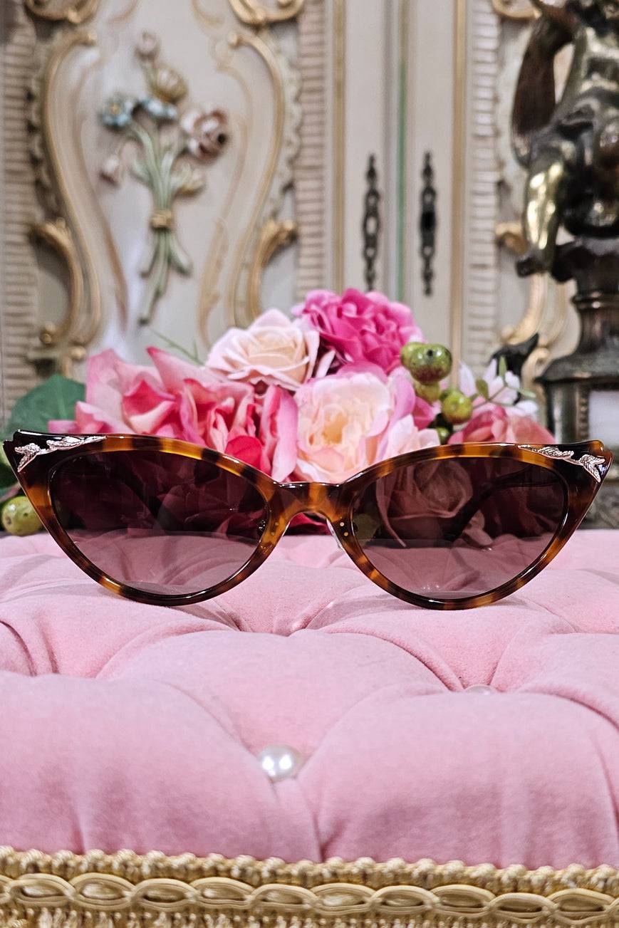 D'Amour Ava Sunglasses (Tortoise Shell Brown) - Main Image