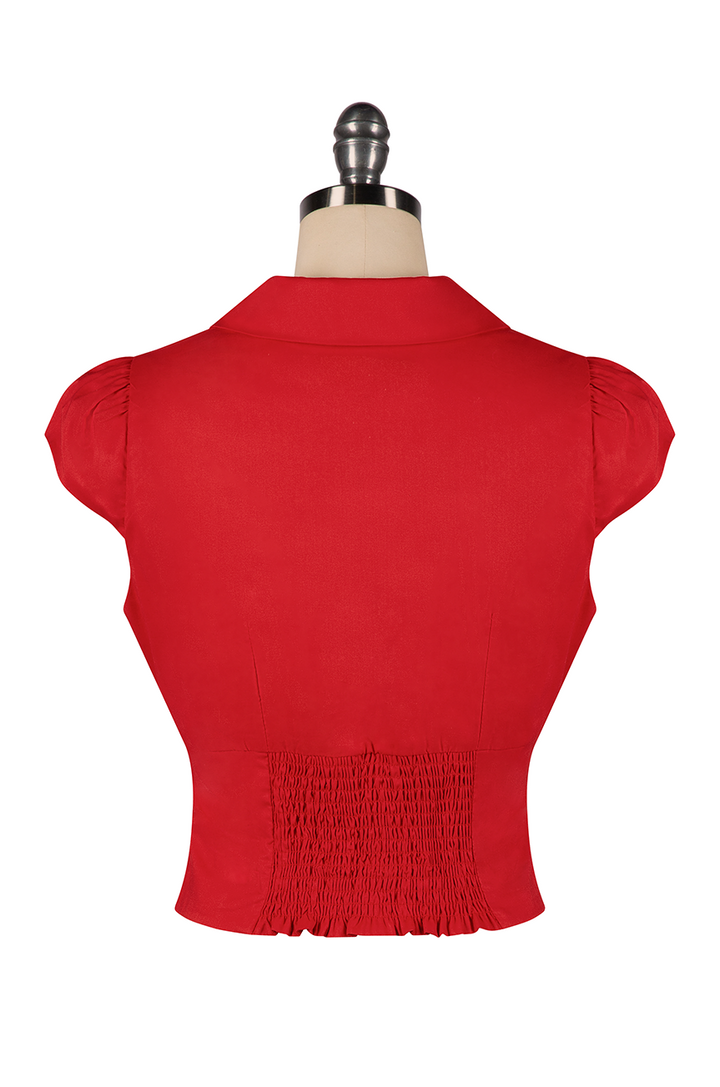 Wish You Were Here Blouse - Kitten D'Amour