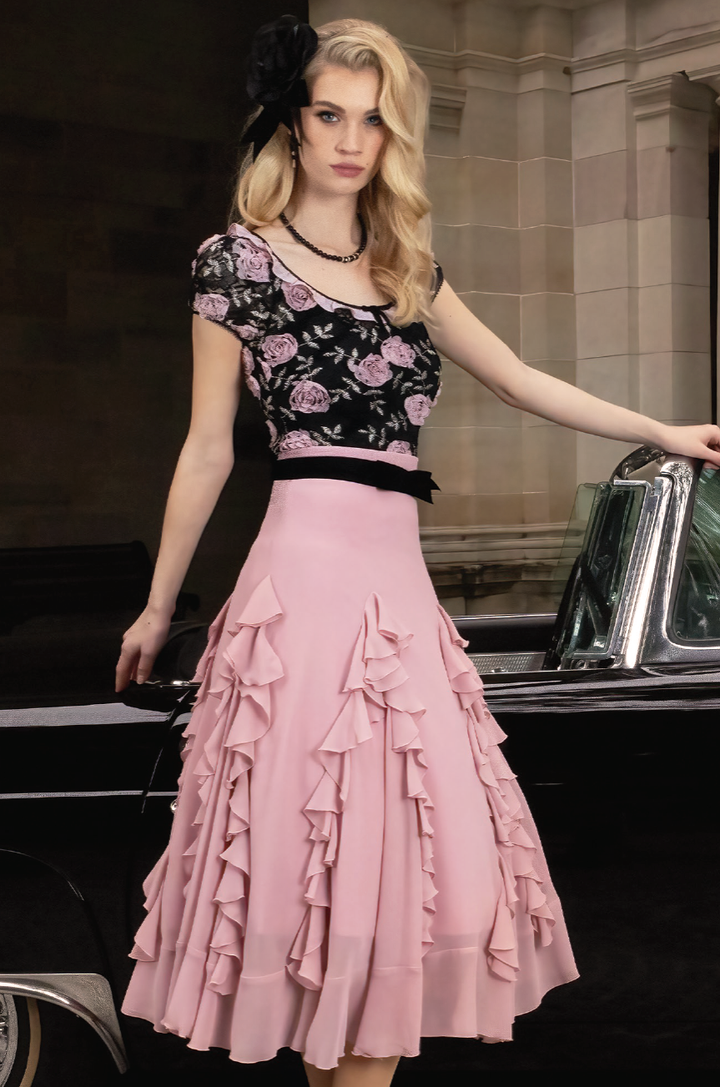 Bombshell Frill Skirt (Pink)