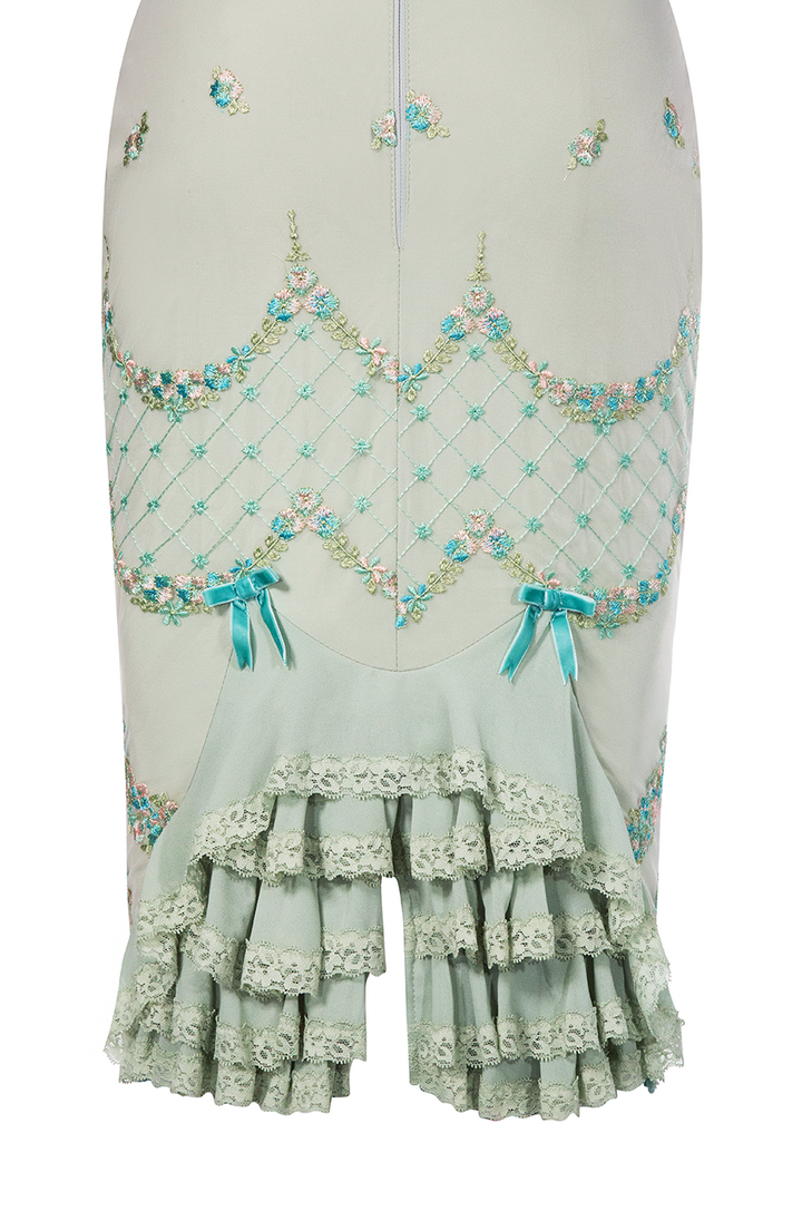 Elysian Wiggle Skirt - Kitten D'Amour