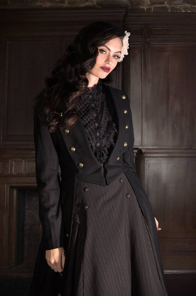 D'Amour Pinstripe Full Skirt