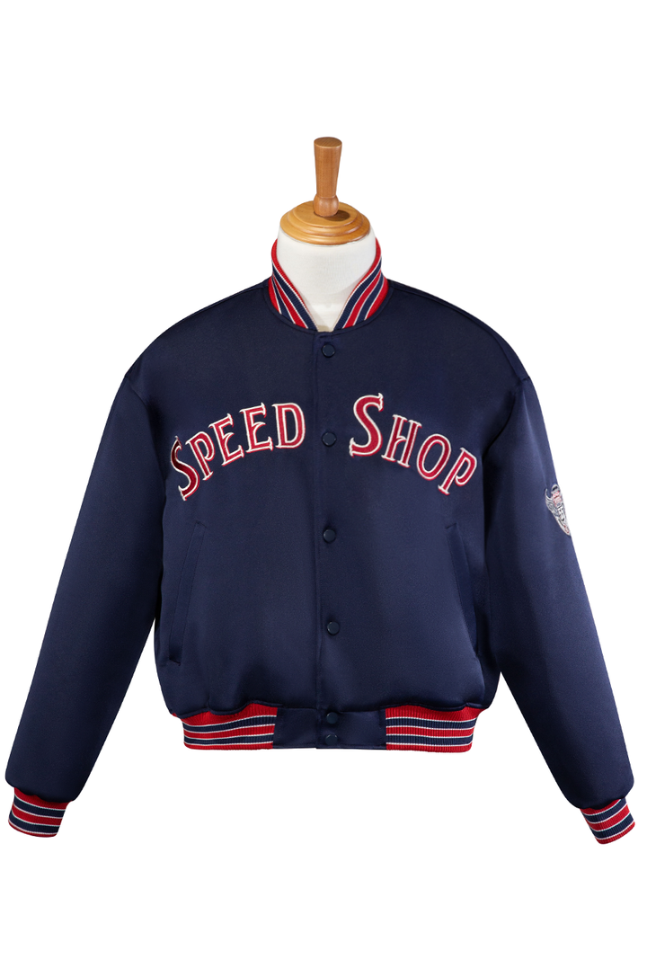 Speed Shop 55 Baseball Jacket - Kitten D'Amour