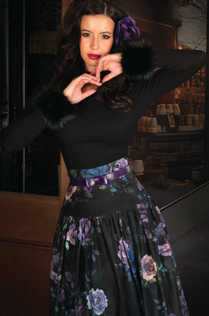 La Fleur Mystique Maxi Skirt (Print)