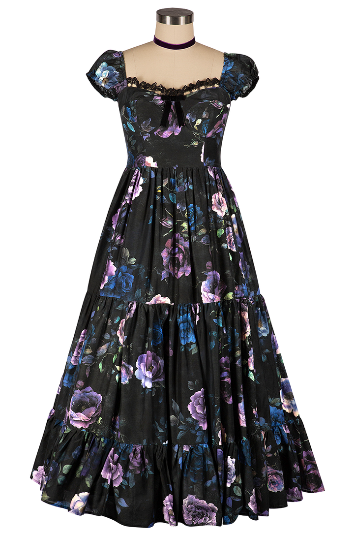 La Fleur Mystique Maxi Dress