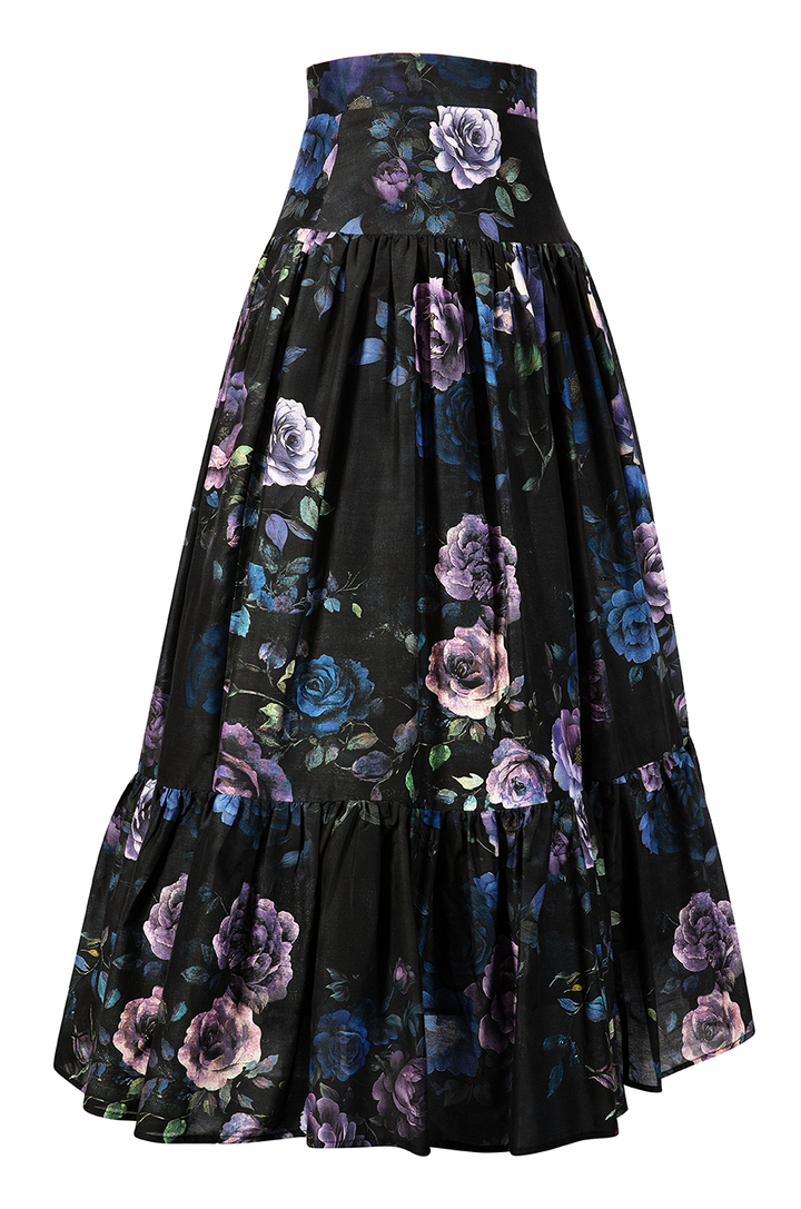 La Fleur Mystique Maxi Skirt (Print)
