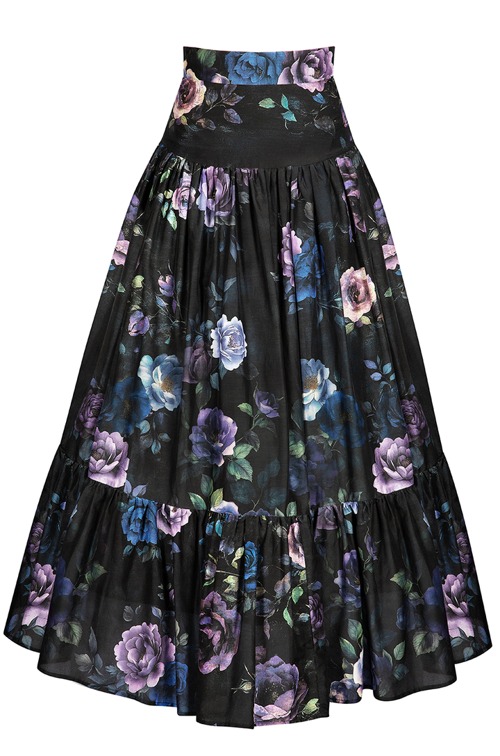 La Fleur Mystique Maxi Skirt (Print)