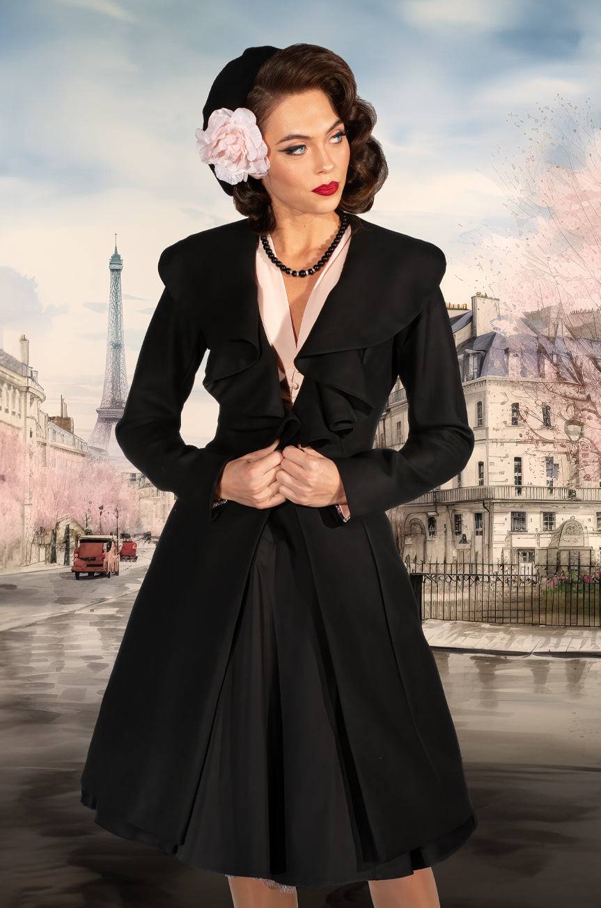 Poodles In Paris Coat Black Kitten D Amour