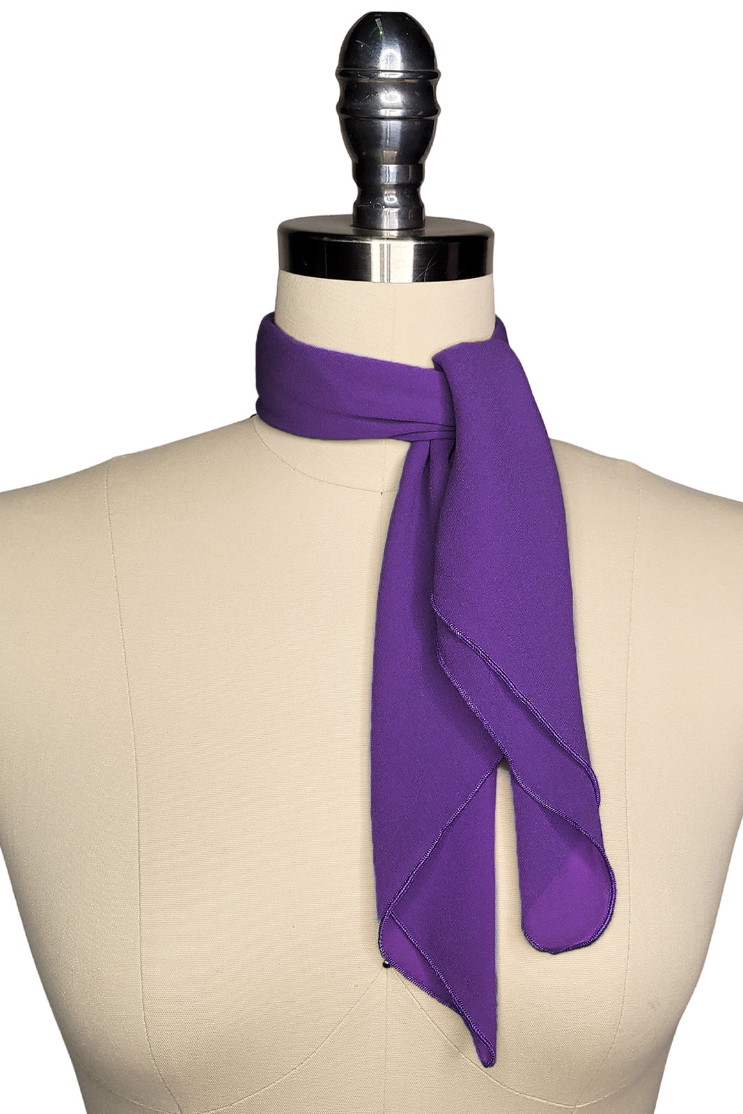 Meet Me In Paris Follies Scarf (Purple) - Kitten D'Amour