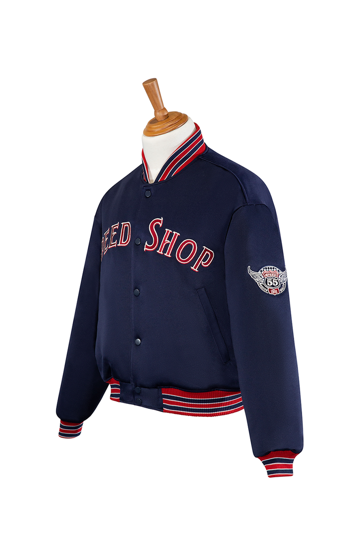 Speed Shop 55 Baseball Jacket - Kitten D'Amour