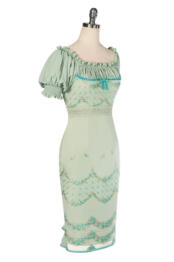 Elysian Wiggle Dress - Kitten D'Amour
