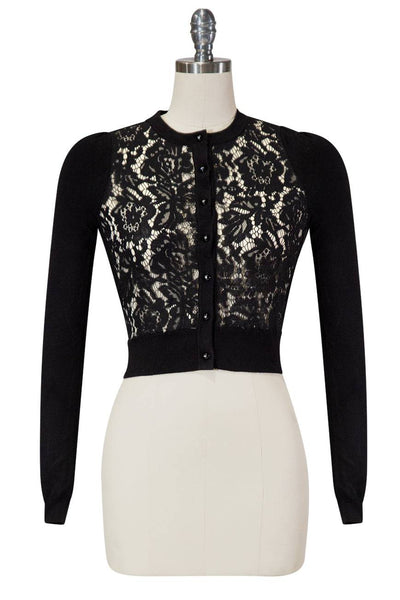 D'Amour Parisienne Cardigan (Black)