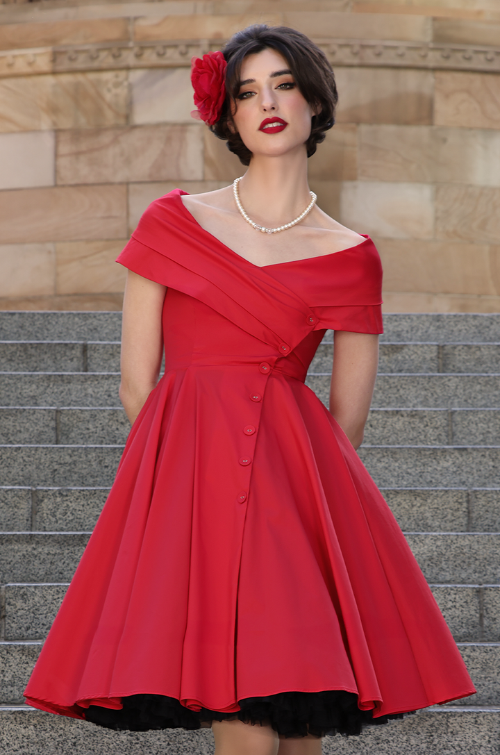 D'Amour L'Avenue Dress (Red)