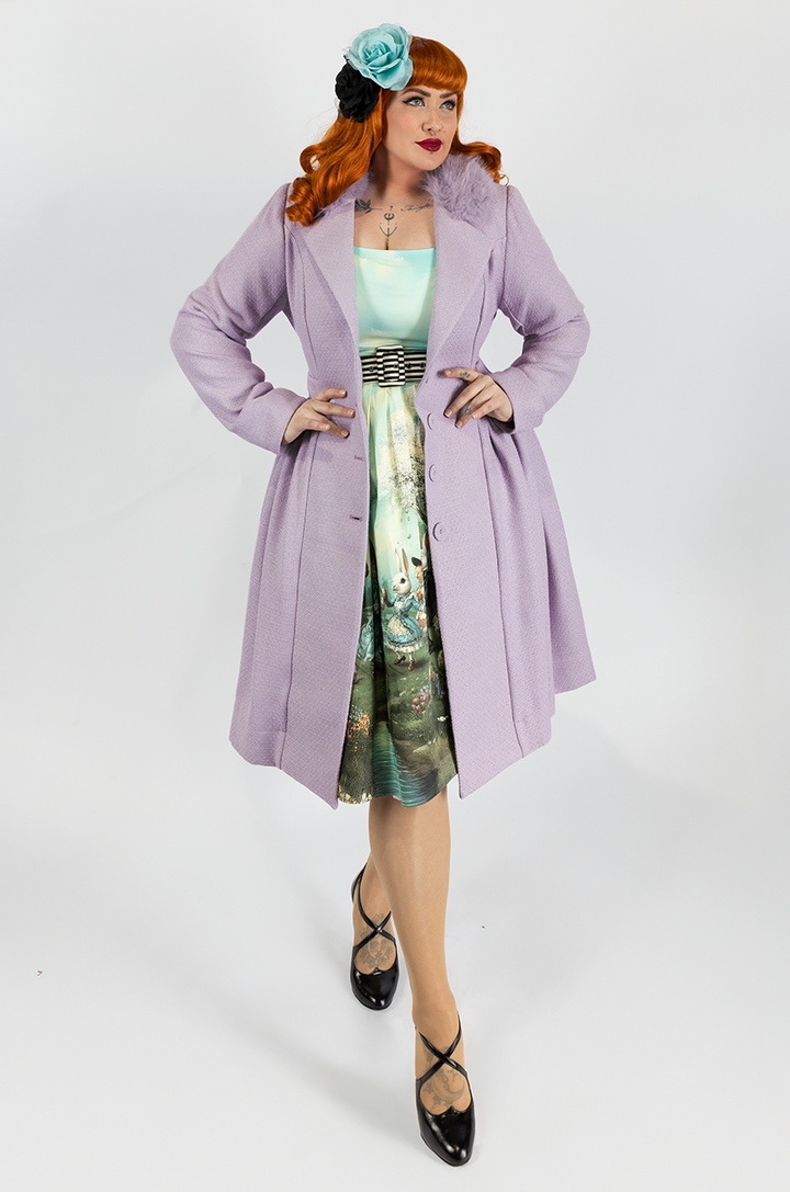 D'Amour Cuddle Me Coat (Purple)