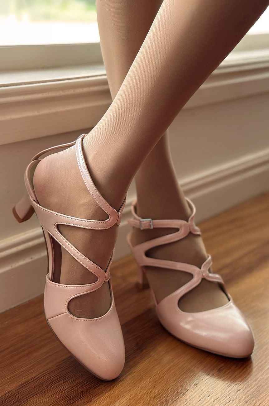 Capone Petite Shoe (Nude) - Kitten D'Amour
