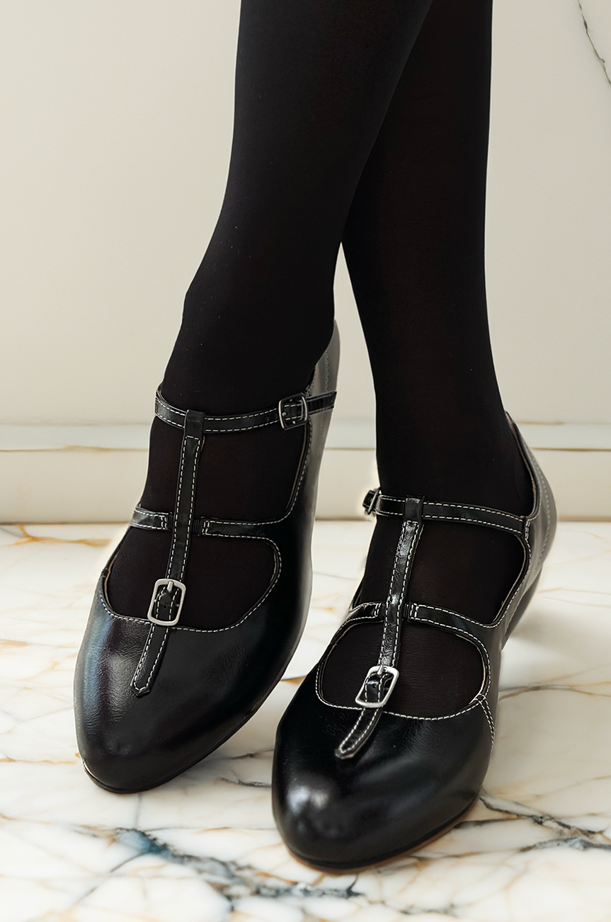 Bijou Shoe (Black) - Kitten D'Amour