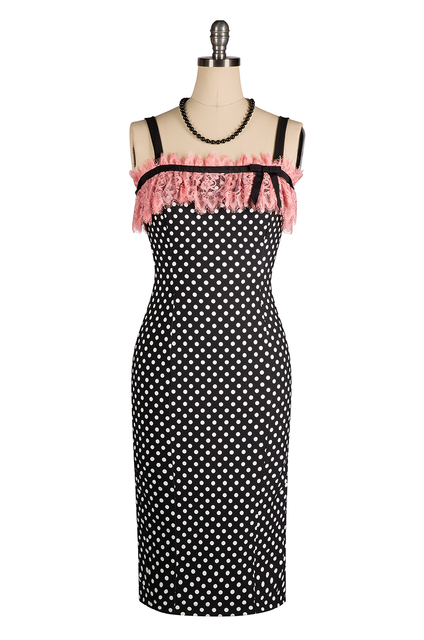Cosette Wiggle Dress - Kitten D'Amour