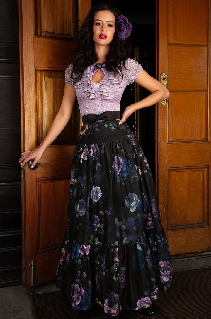 La Fleur Mystique Maxi Skirt (Print)