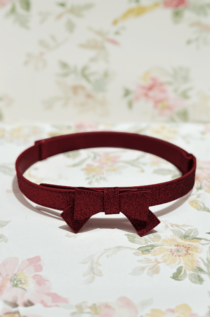 Beauty School Fairy Dust Belt (Burgundy) - Kitten D'Amour