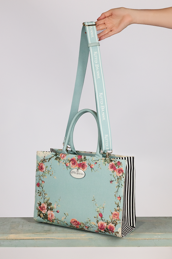 Tattered Rose Handbag