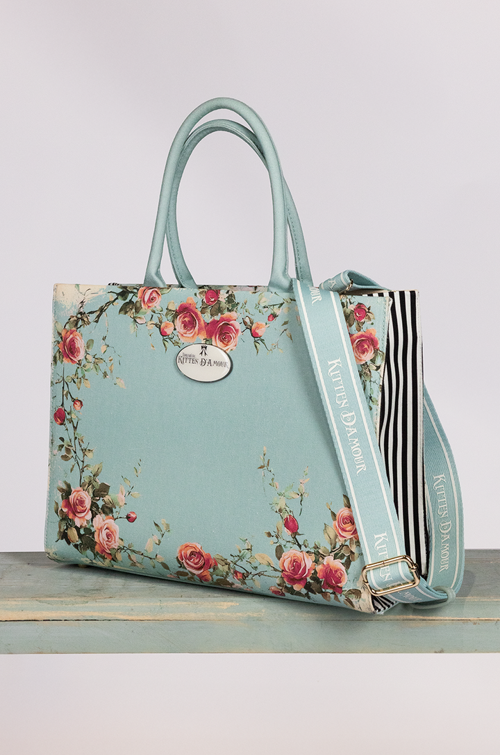 Tattered Rose Handbag