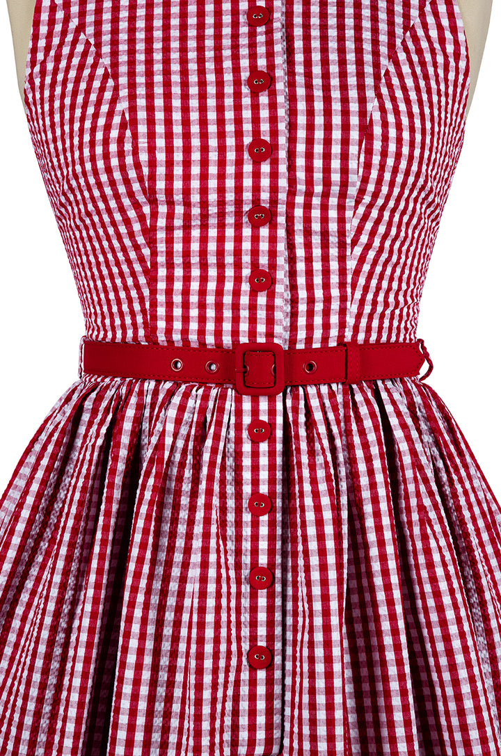 Dolce Vita Day Dress with Belt - Kitten D'Amour