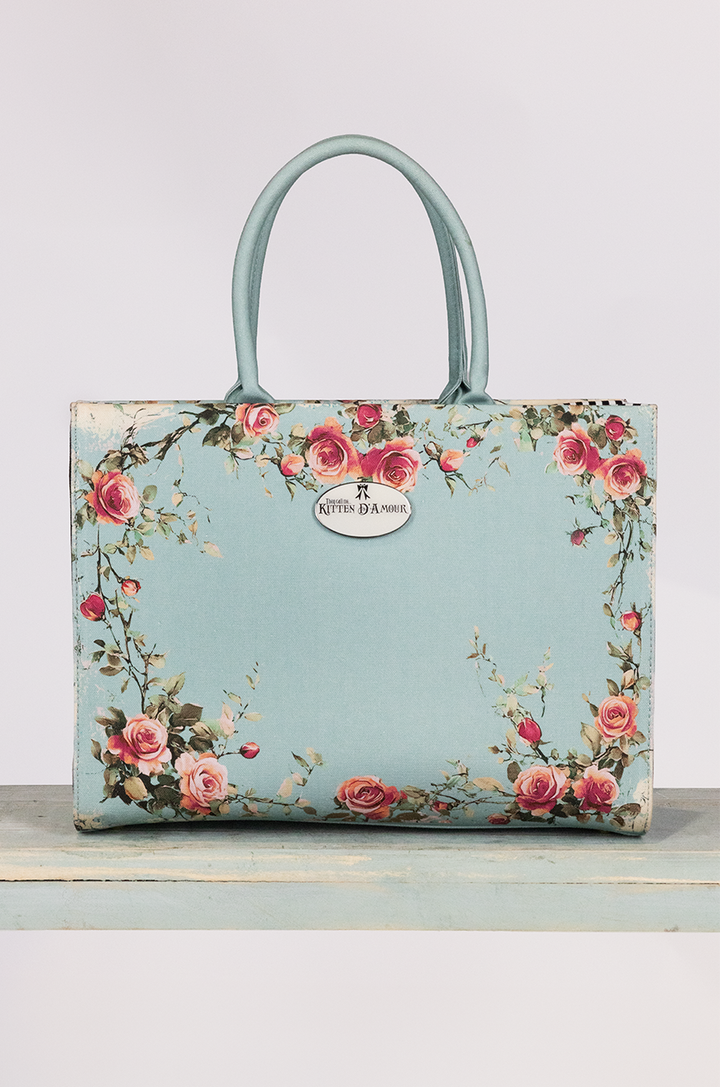 Tattered Rose Handbag