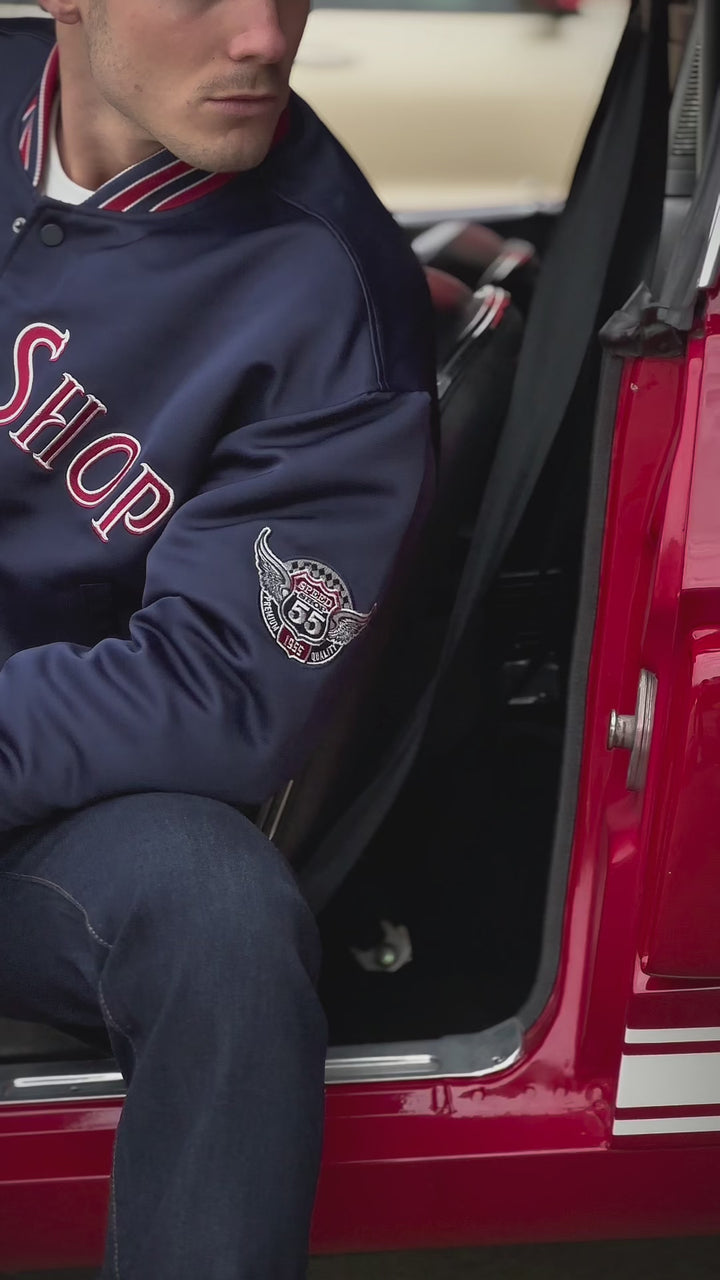 Speed Shop 55 Baseball Jacket