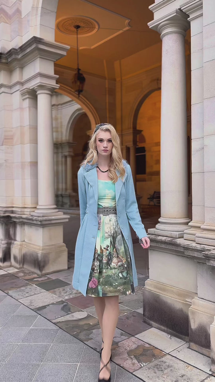 D'Amour Cuddle Me Coat (Blue)