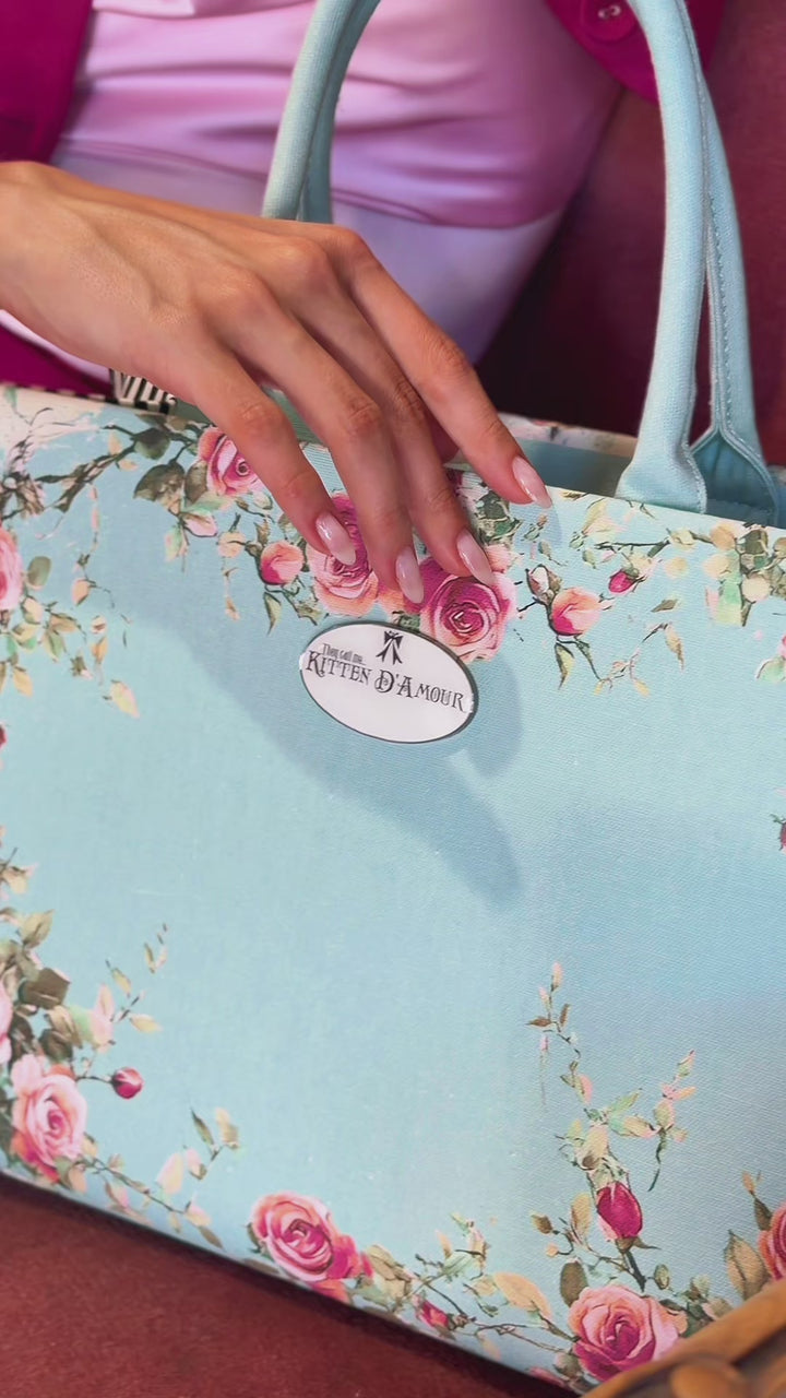 Tattered Rose Handbag