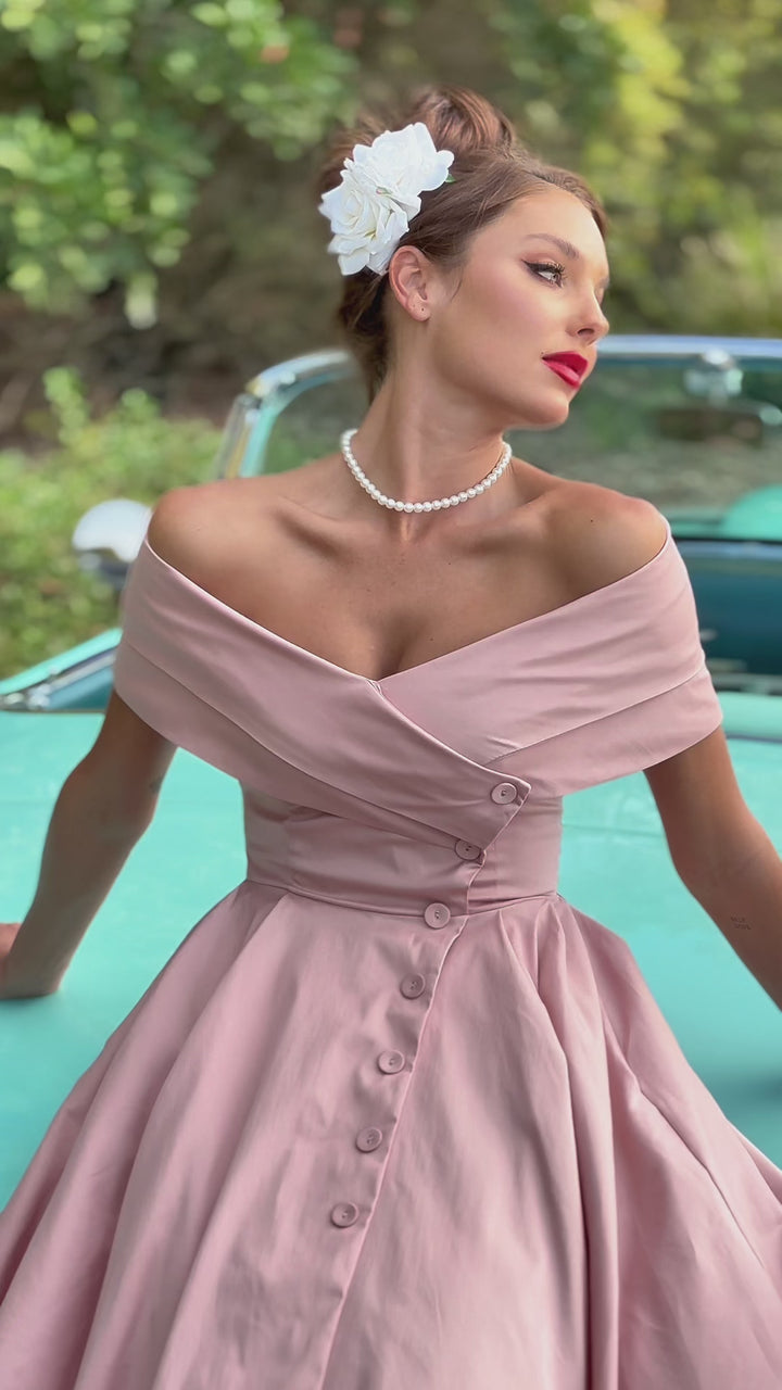 D'Amour L'Avenue Dress (Pink)