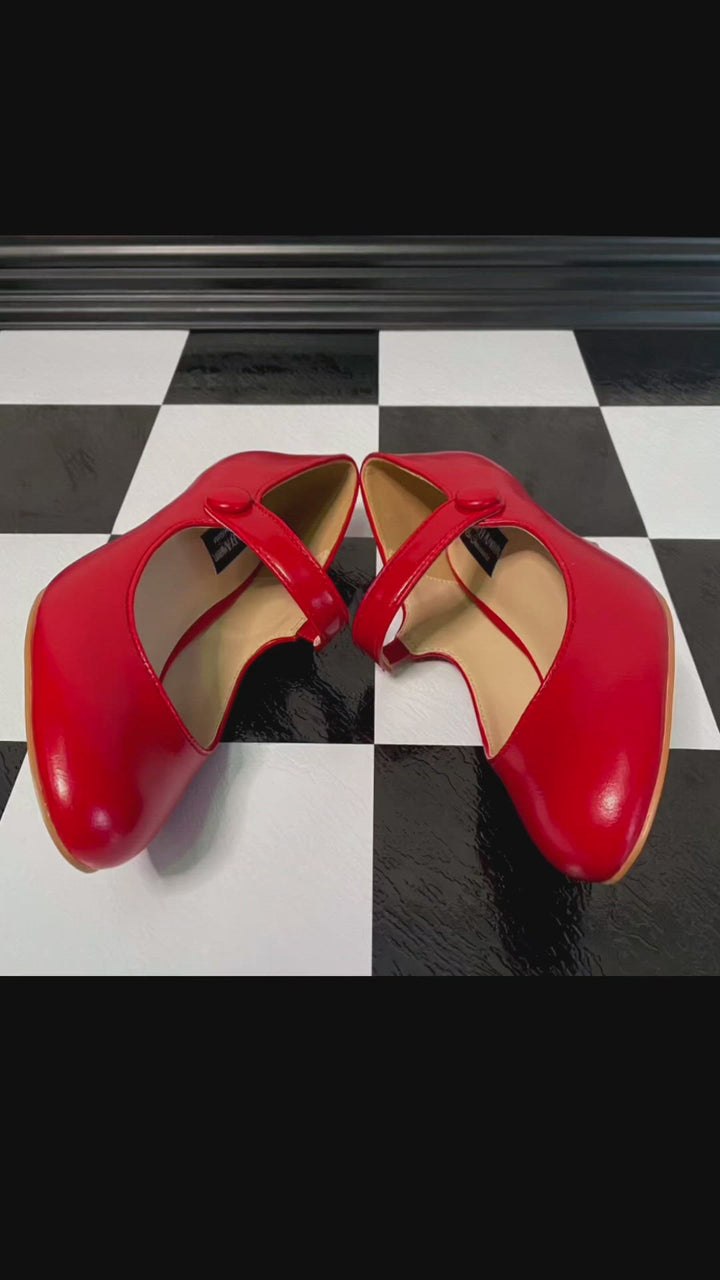 Dietrich Shoe (Red)