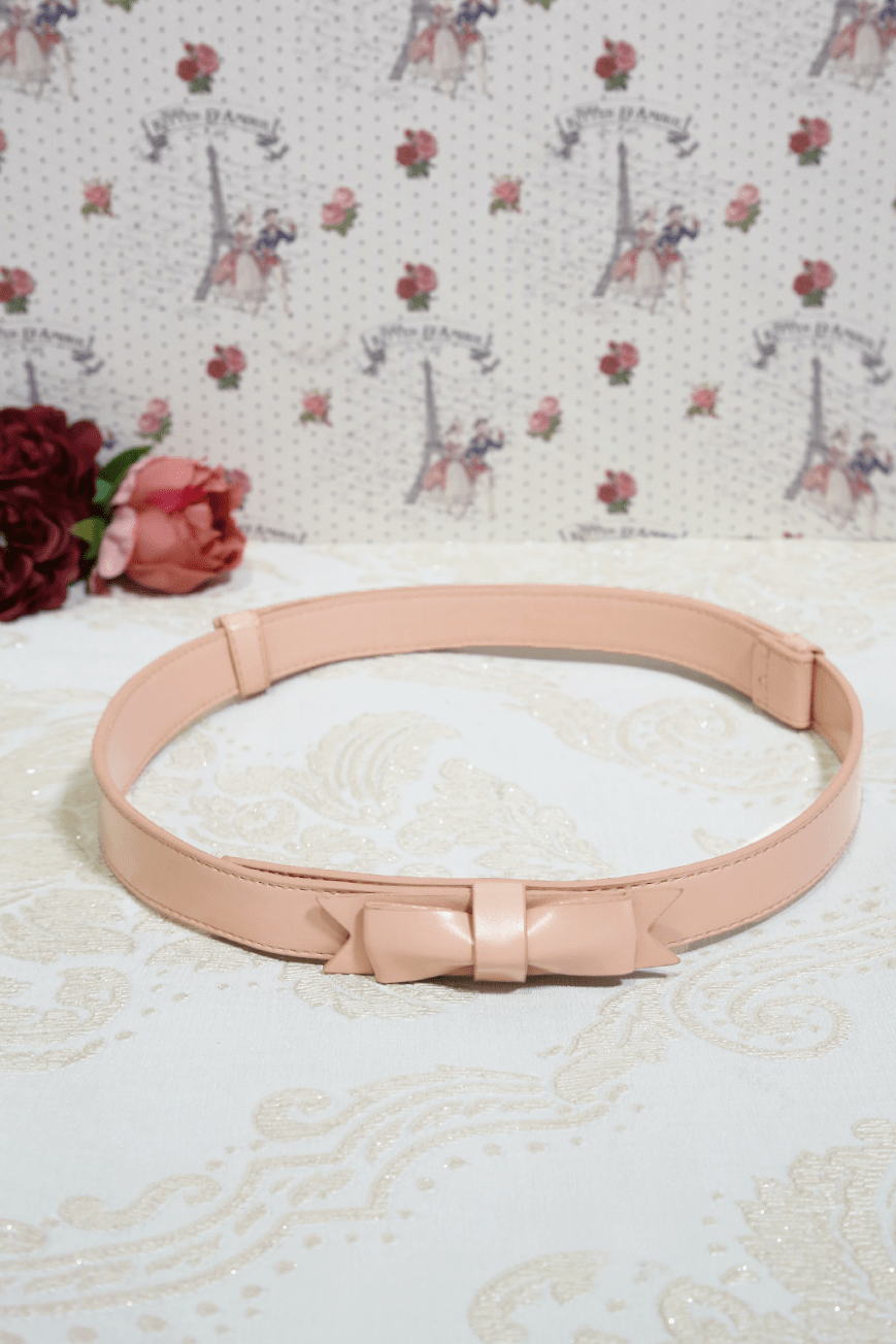 Charm School Belt (Apricot) - Kitten D'Amour
