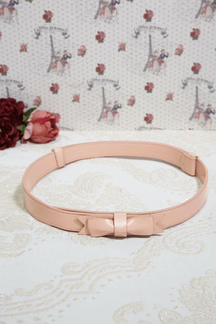 Charm School Belt (Apricot) - Kitten D'Amour