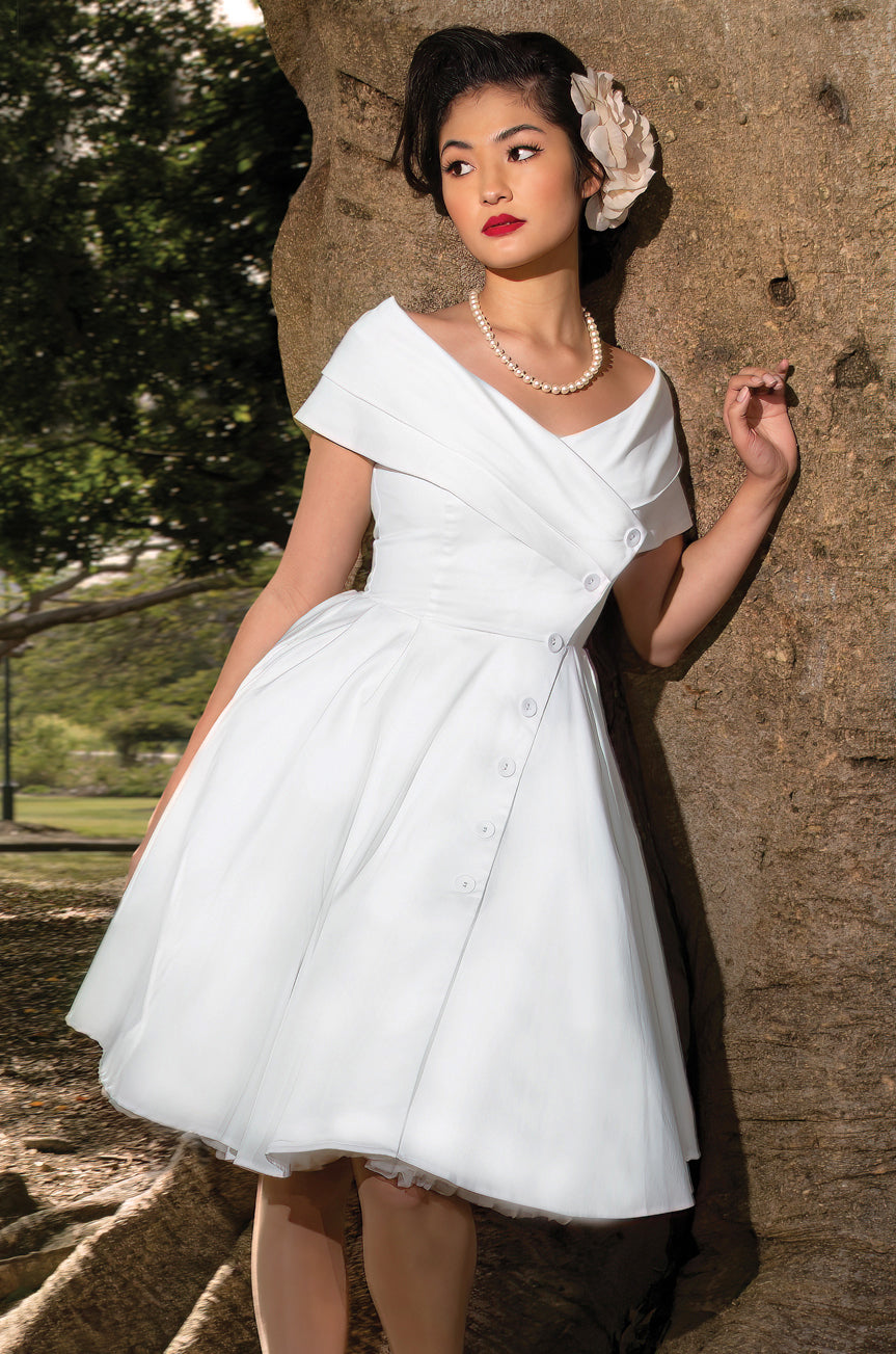 D'Amour L'Avenue Dress (White)