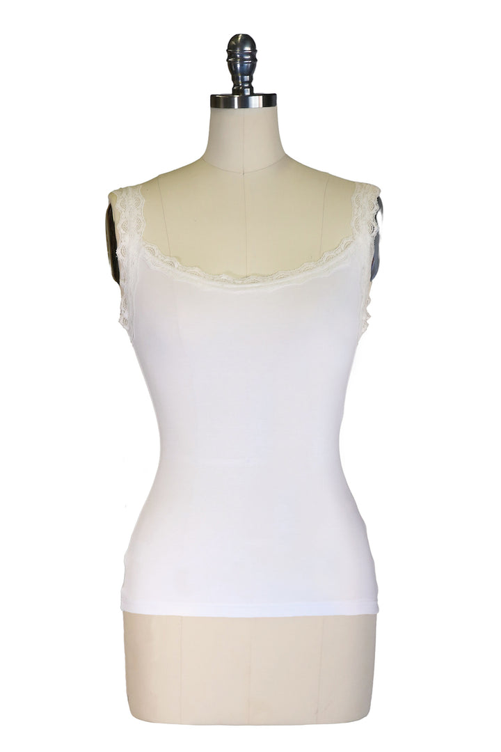 Follies D'Amour Singlet (Ivory) - Kitten D'Amour