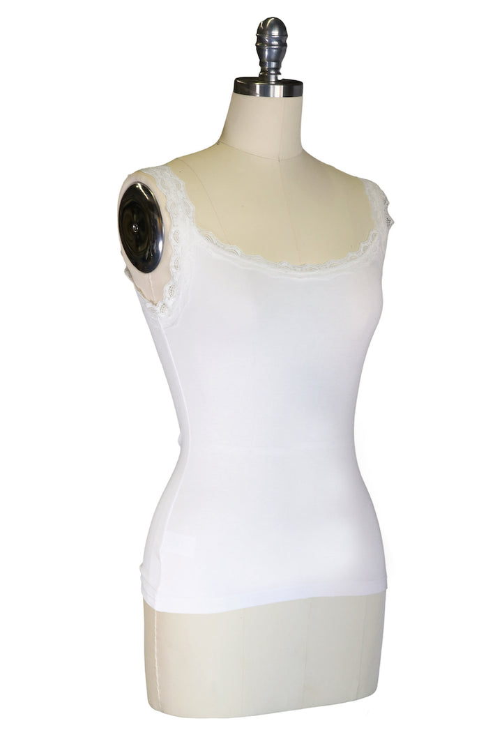 Follies D'Amour Singlet (Ivory) - Kitten D'Amour