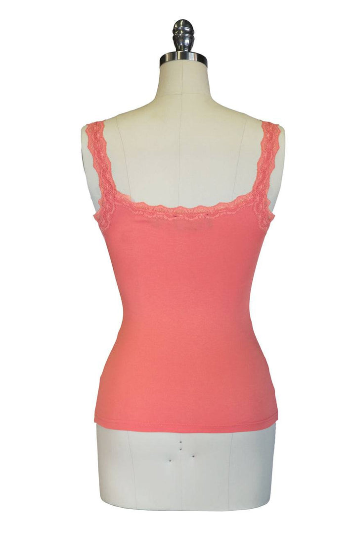 Follies D'Amour Singlet (Peach Pink) - Kitten D'Amour