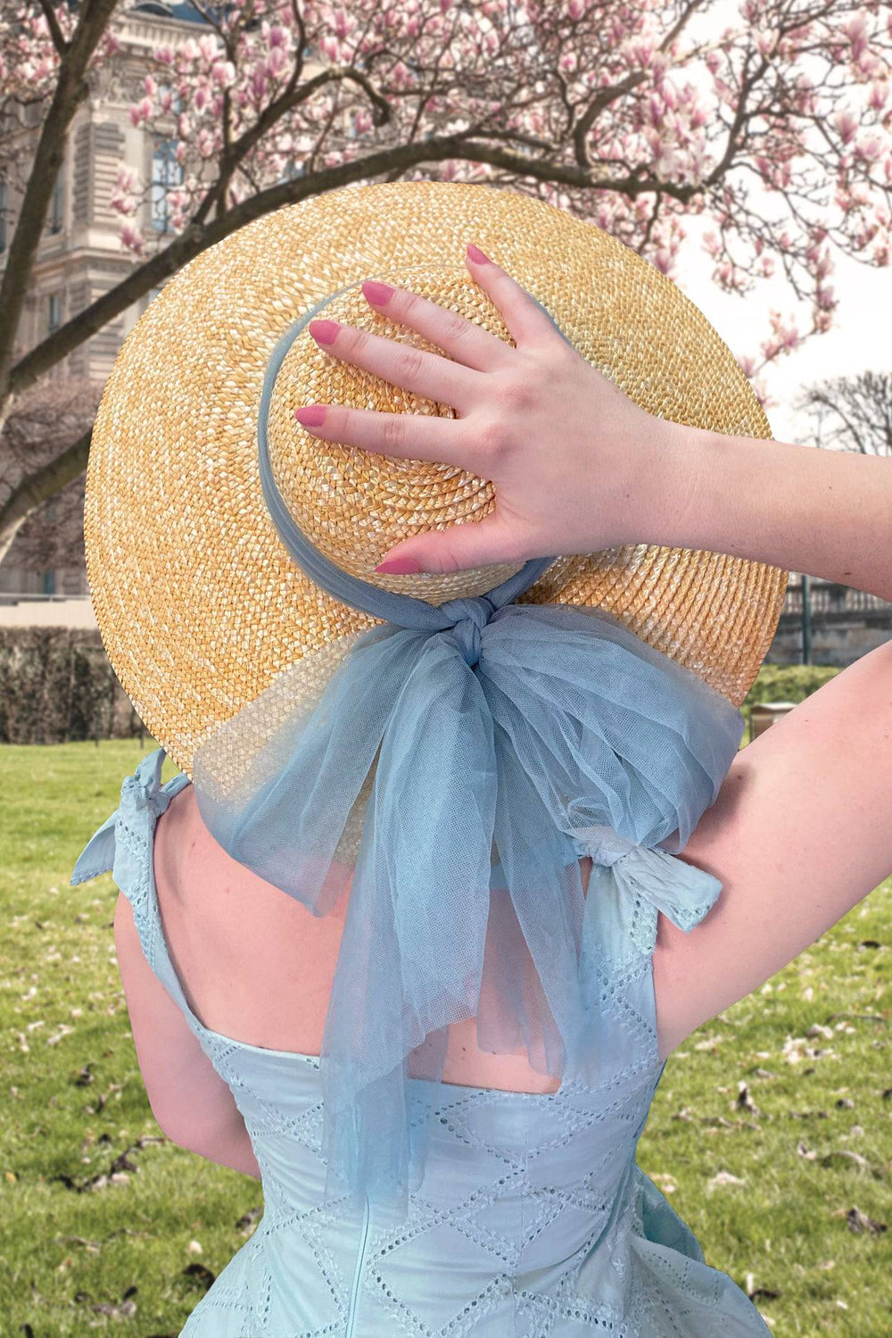 Riviera Hat (Straw) - Kitten D'Amour