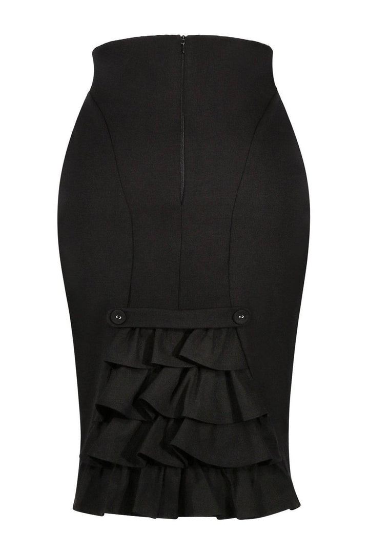 Monarch Bustle Wiggle Skirt - Kitten D'Amour