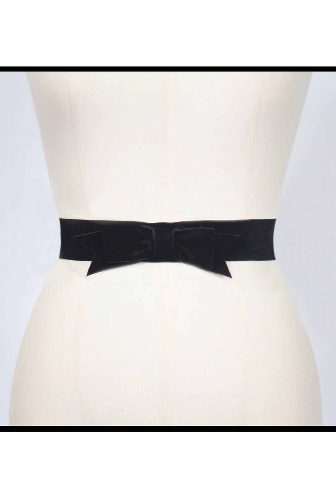 D'Amour Bow Belt (Black) - Kitten D'Amour