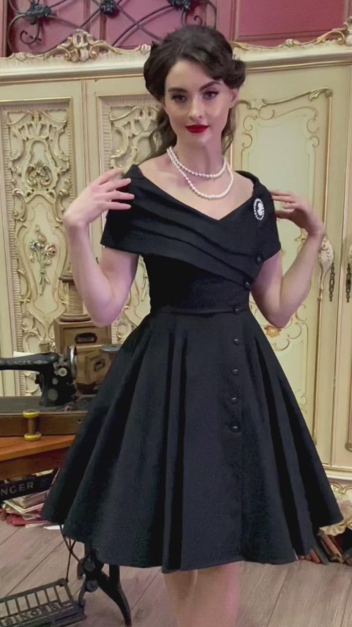 D'Amour L'Avenue Dress (Black)