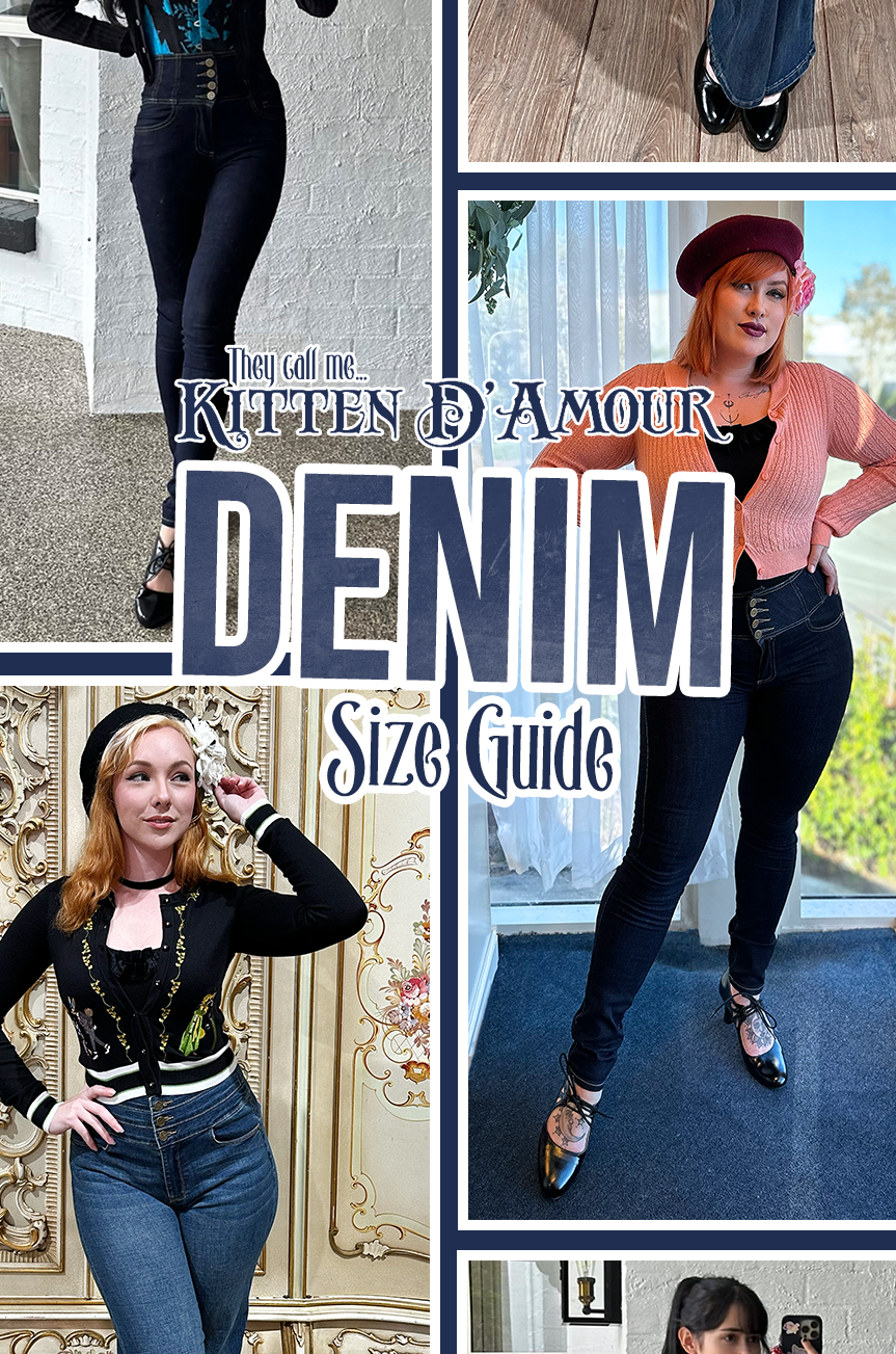 Kitten D'Amour: All New Denim Size Guide!