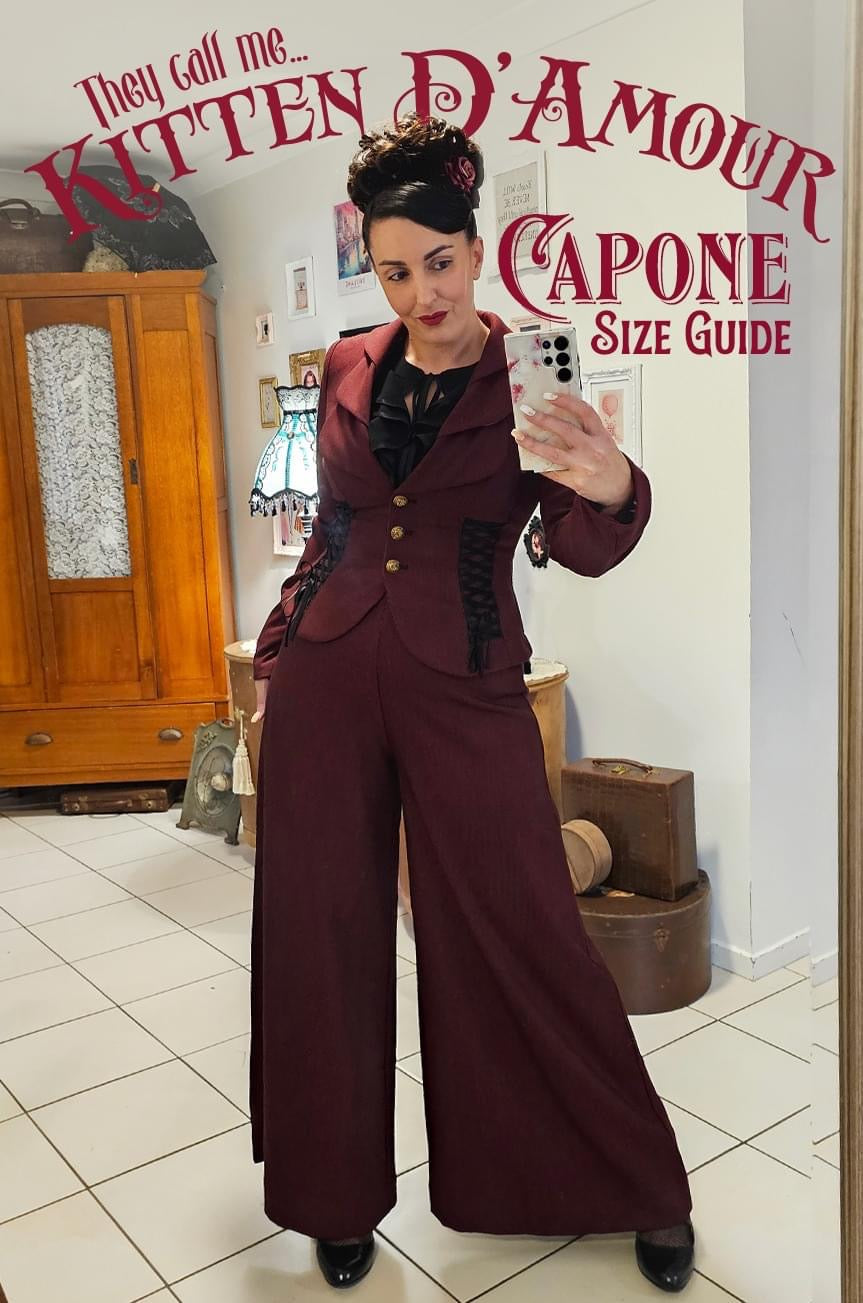'Capone' Design Inspiration and Size Guide!