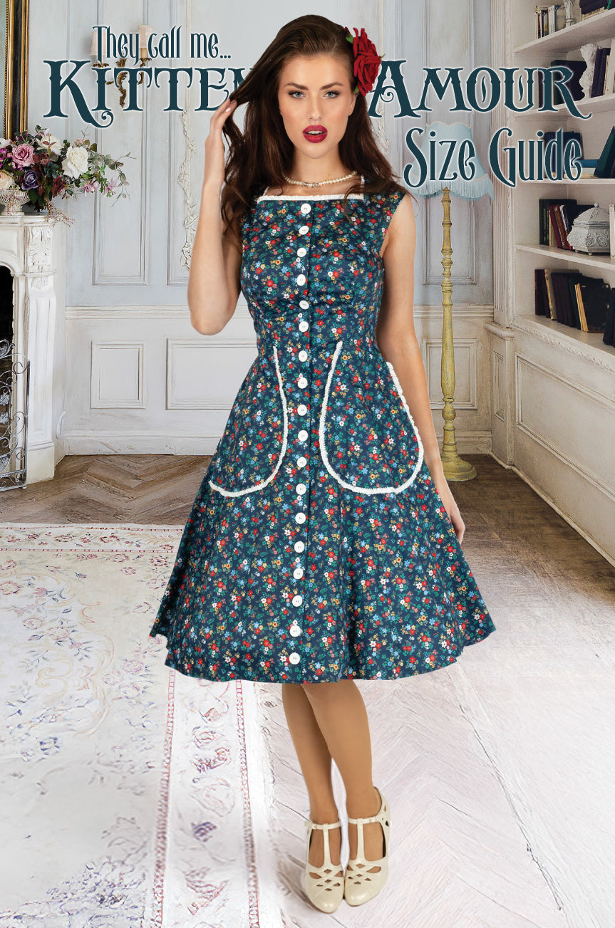 Our model wears the Ditsy Dress