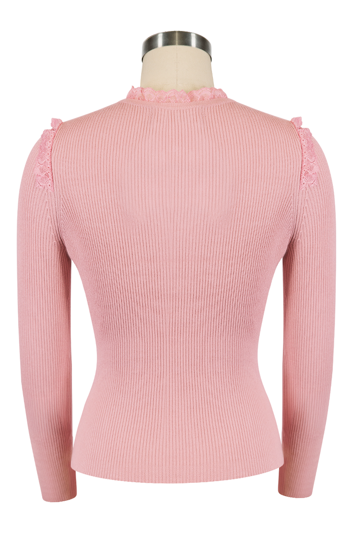 Anastasia Knit Top (Dusty Pink)