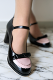 HopScotch Shoe (Black/Pink)
