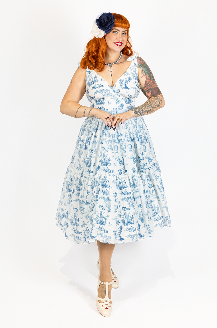 Provence Belted Dress 